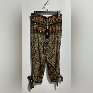 Bali Prema Women’s 100% Rayon Pants with Boho-Chic Size XL New with tags